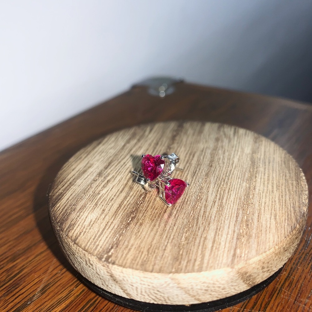 Heart earrings